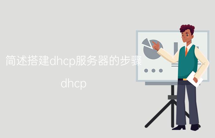 简述搭建dhcp服务器的步骤 dhcp dns设置？